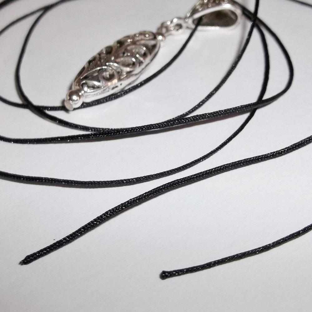 Silver Necklace Jewelry Gift Idea For Her NWT 5164 - Picture 5 of 7